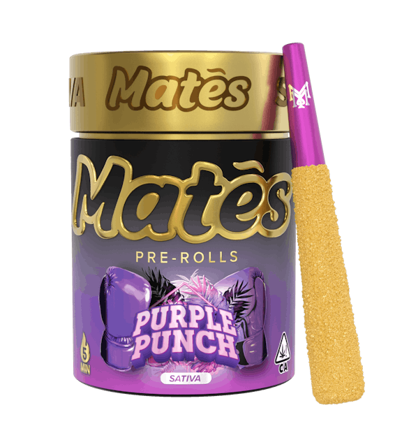 Purple Punch 3g Pre roll Pack Mates Concentrates
